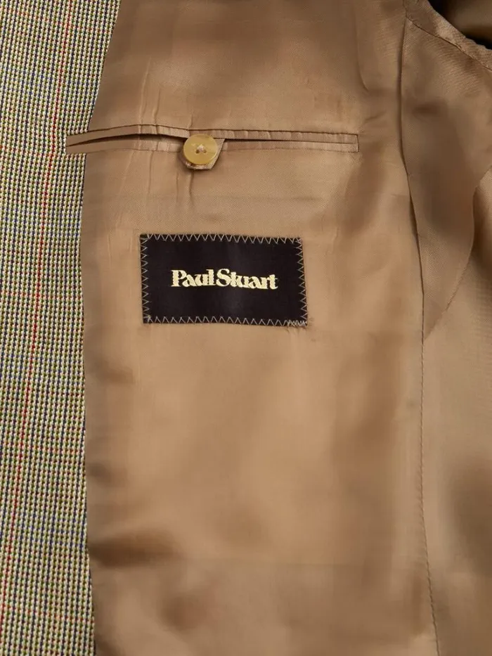 Blazers and Jackets Mens Paul Stuart Wool and Silk Stuart Jacket Multi