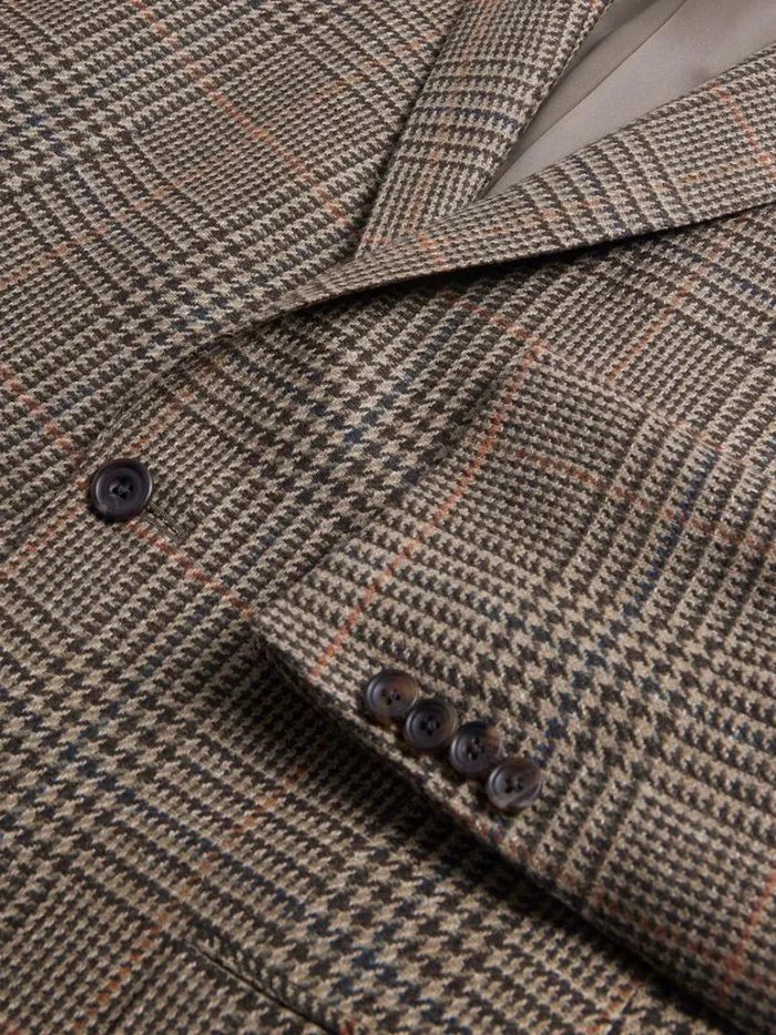 Blazers and Jackets Mens Paul Stuart Wool Plaid Paul Jacket Sage