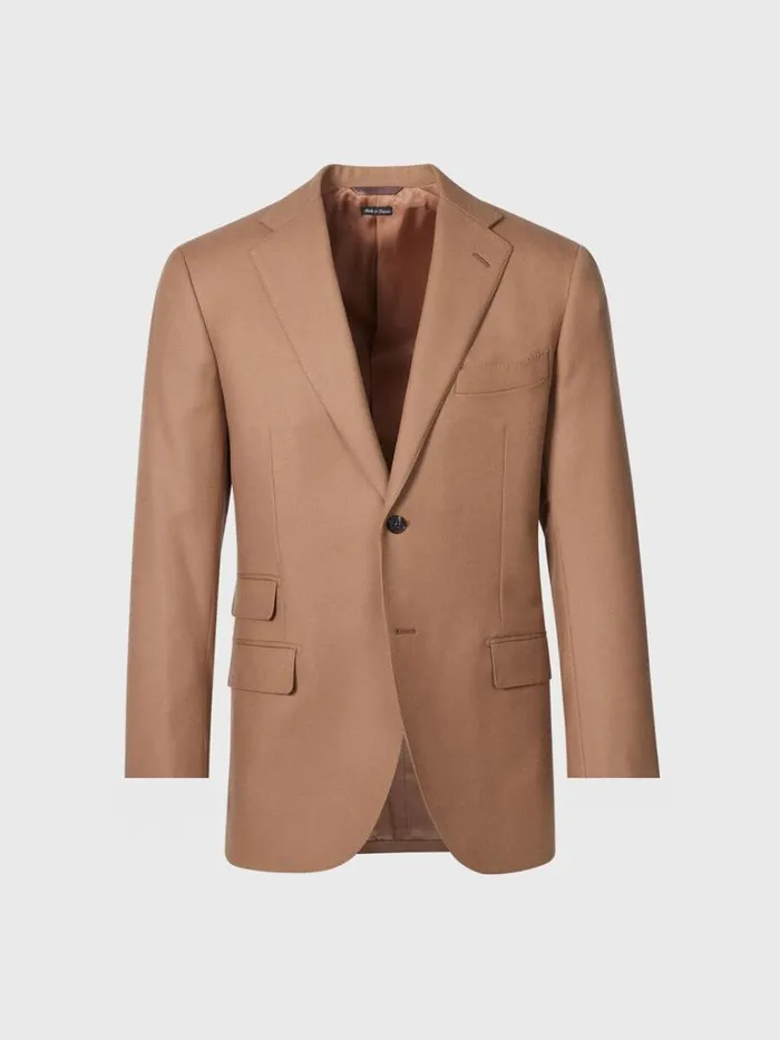 Blazers and Jackets Mens Paul Stuart Wool Sport Jacket Camel