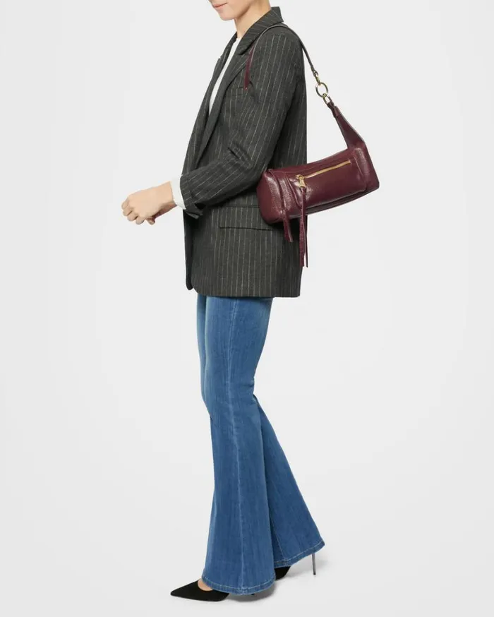 Bleecker Shoulder True Plum Vintage Women Aimee Kestenberg Satchels
