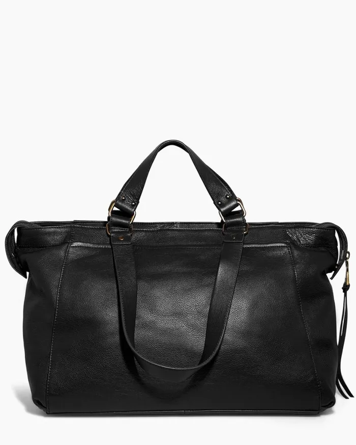 Bleecker XL Tote Black With 14k Yellow Gold Women Aimee Kestenberg Tote Bags