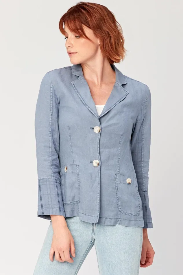 Bondi Jacket Lagoon Pigment Clothing XCVI Jackets