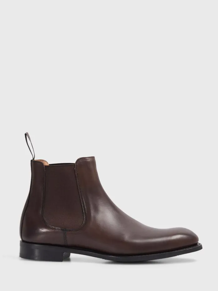 Boots Mens Paul Stuart Nelo Leather Chelsea Boot Brown