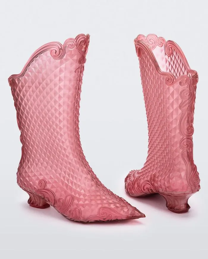Boots Women Melissa Court Boot Pink