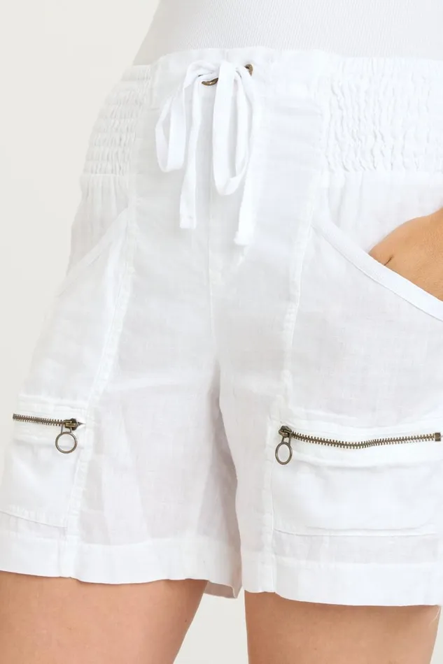 Boswell Short White Clothing XCVI Shorts