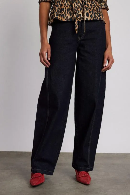 Bottoms Women Damson Madder Dion Jean 8211 Dark Indigo