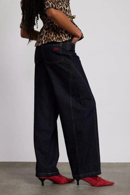 Bottoms Women Damson Madder Dion Jean 8211 Dark Indigo