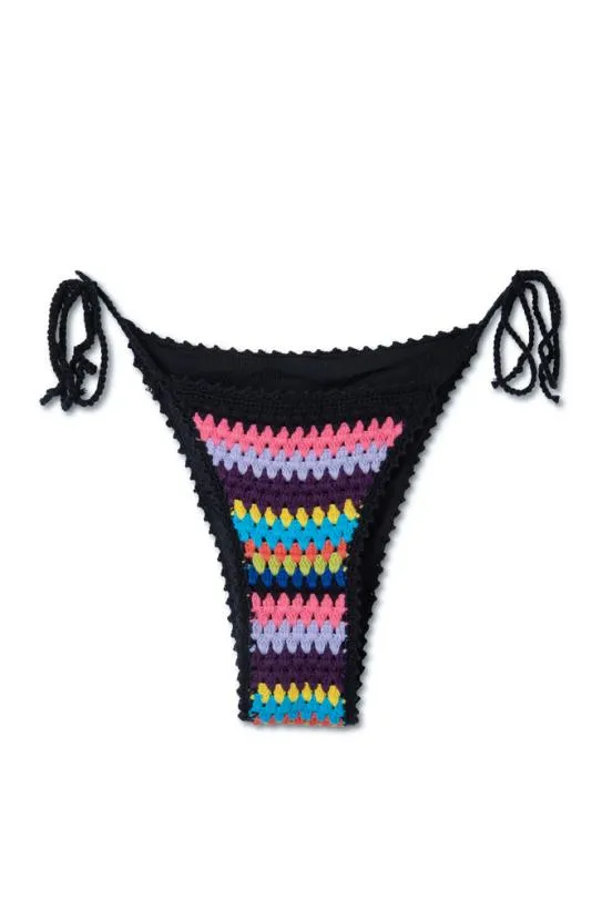 Bottoms Women Damson Madder Hana Stripe Bikini Bottom