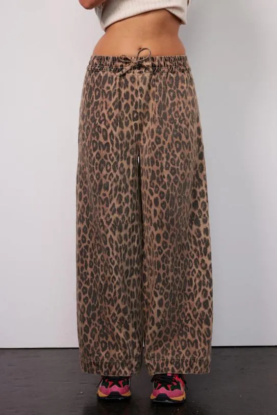 Bottoms Women Damson Madder Rafe Pant 8211 Leopard