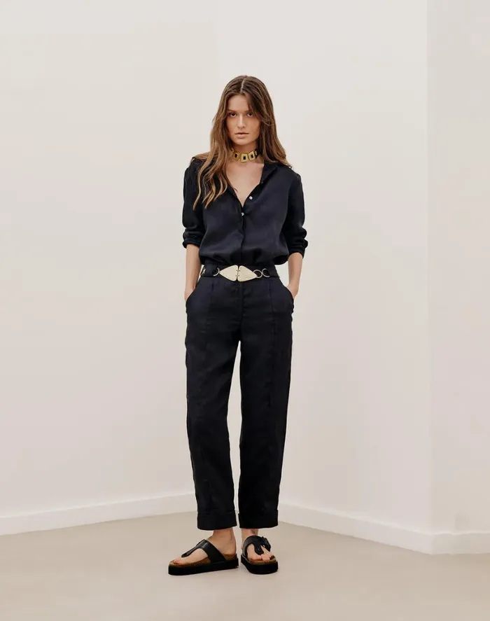 Bottoms Women ViX Paula Hermanny Angelica Pants 8211 Black