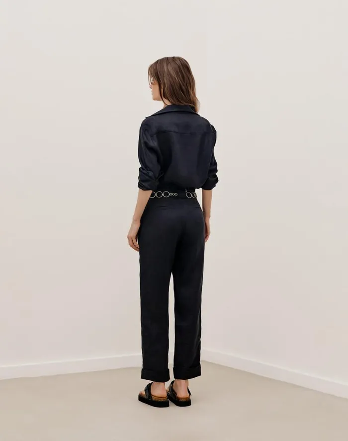 Bottoms Women ViX Paula Hermanny Angelica Pants 8211 Black