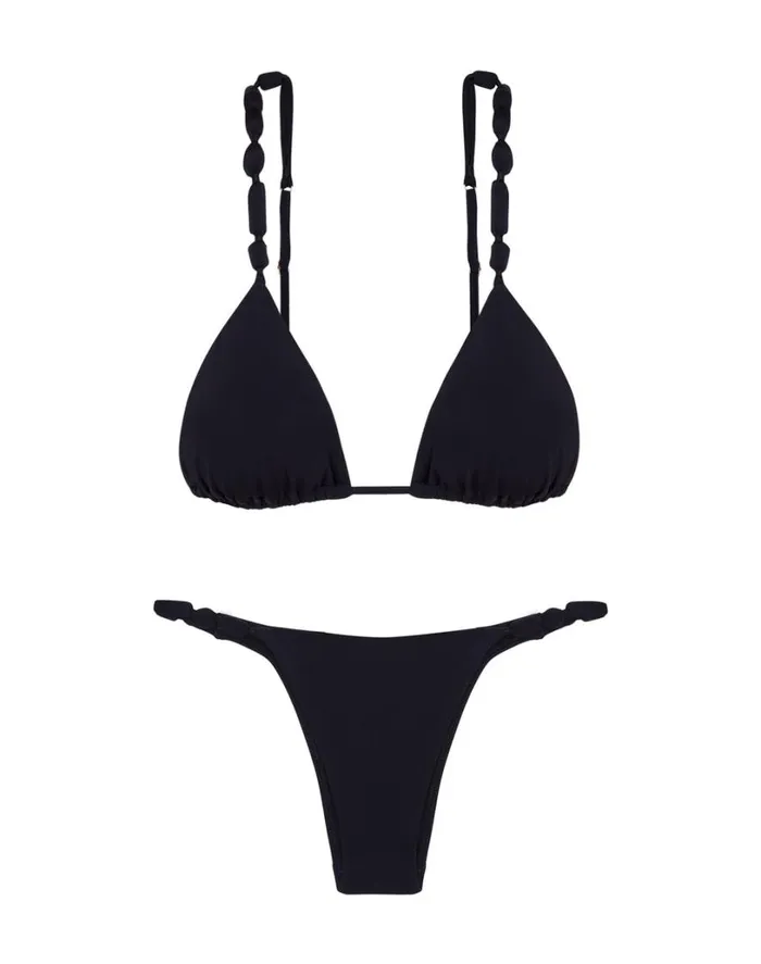 Bottoms Women ViX Paula Hermanny Atena Detail Bottom 8211 Black