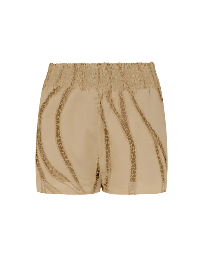 Bottoms Women ViX Paula Hermanny Babi Shorts 8211 Santal