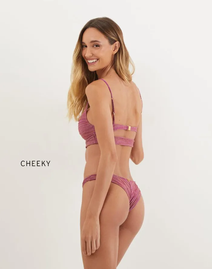 Bottoms Women ViX Paula Hermanny Basic Bottom 8211 Berry Burst