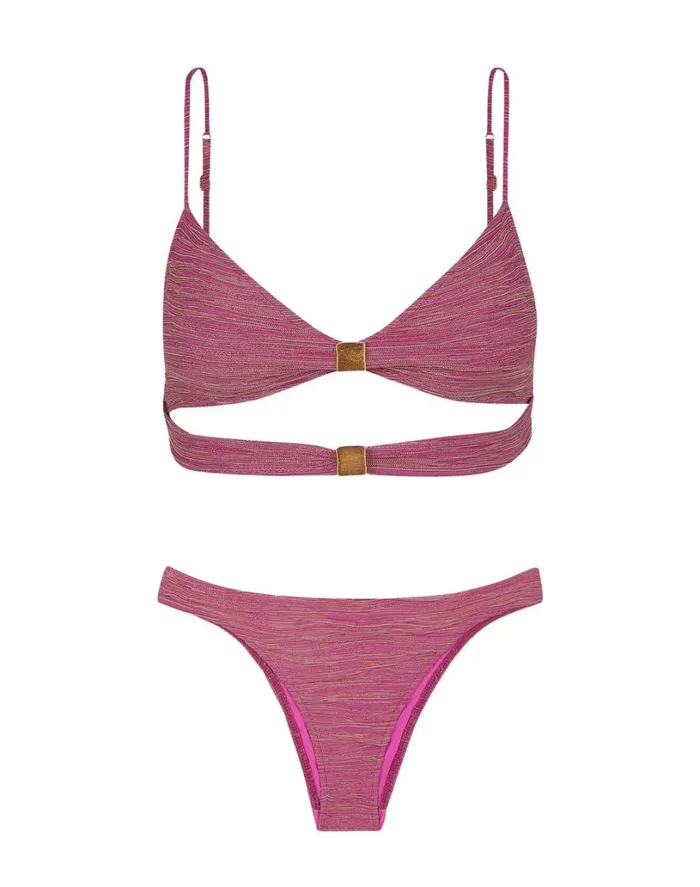 Bottoms Women ViX Paula Hermanny Basic Bottom 8211 Berry Burst
