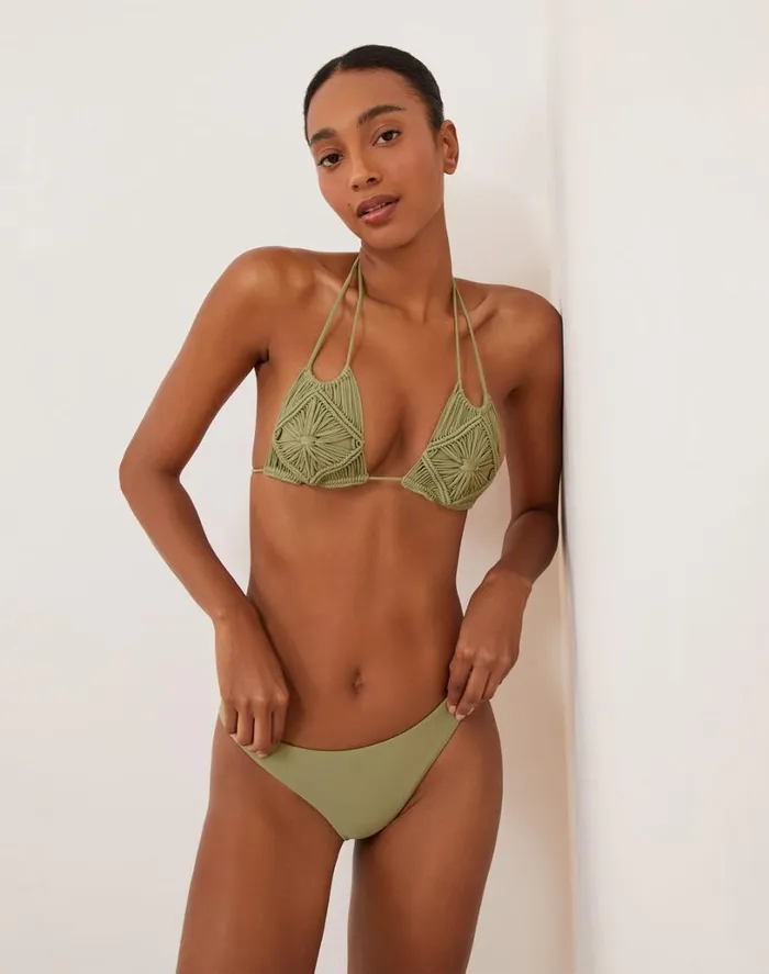 Bottoms Women ViX Paula Hermanny Basic Bottom 8211 Olivine