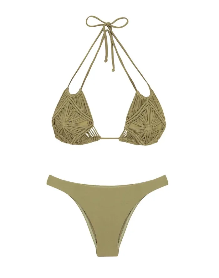 Bottoms Women ViX Paula Hermanny Basic Bottom 8211 Olivine
