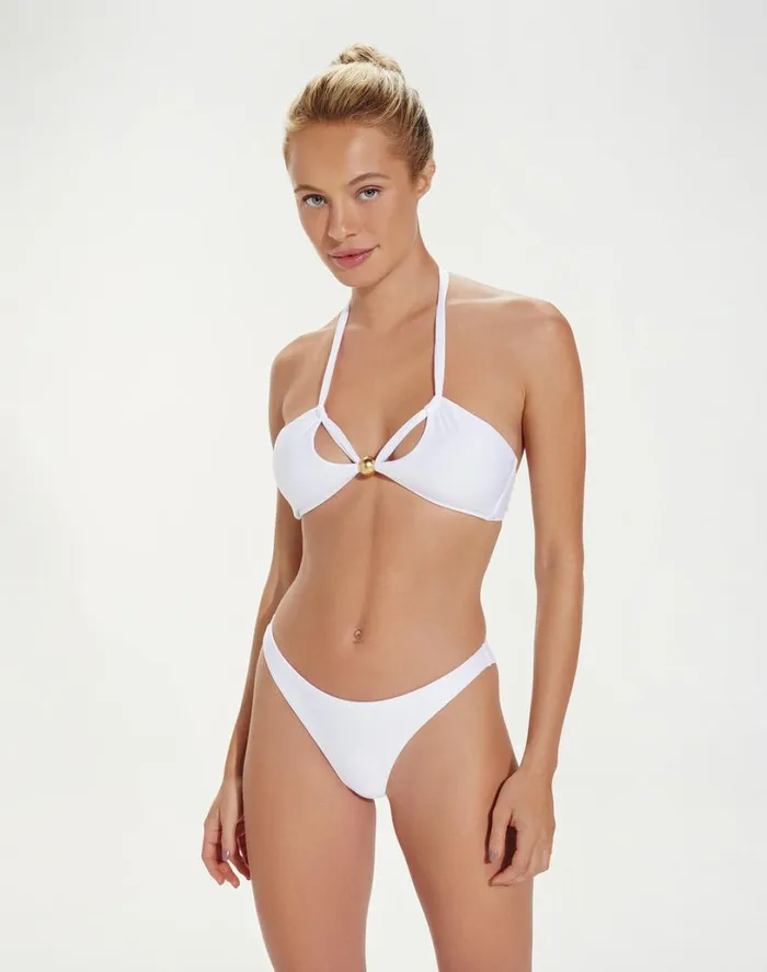 Bottoms Women ViX Paula Hermanny Basic Bottom 8211 White