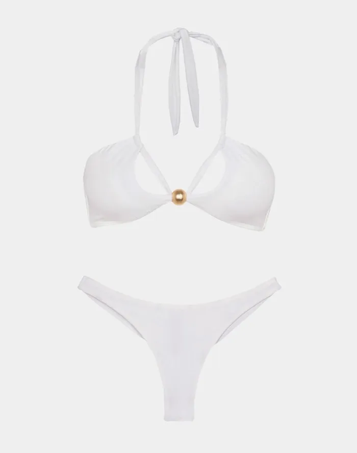 Bottoms Women ViX Paula Hermanny Basic Bottom 8211 White