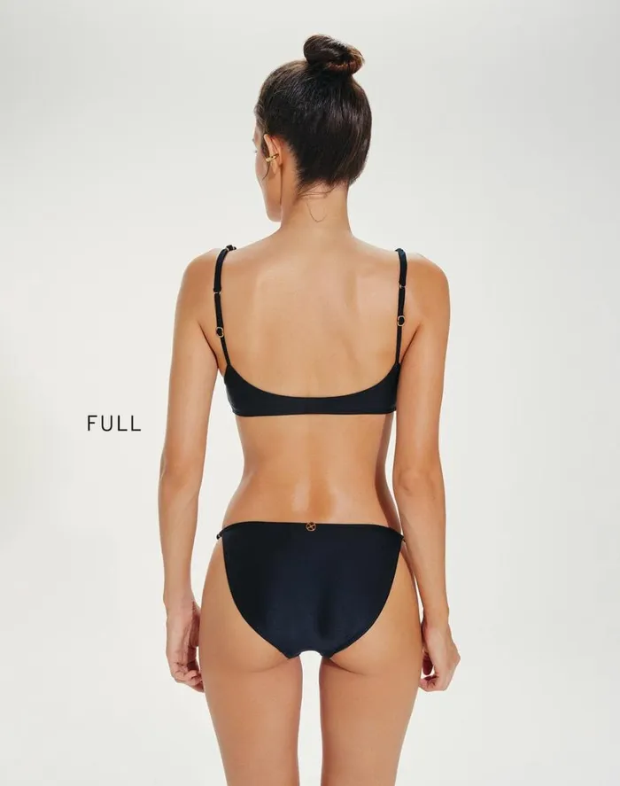Bottoms Women ViX Paula Hermanny Beads String Bottom 8211 Black