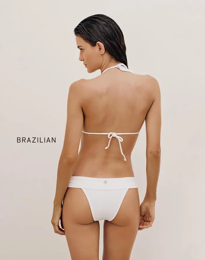 Bottoms Women ViX Paula Hermanny Bia Tube Bottom 8211 White