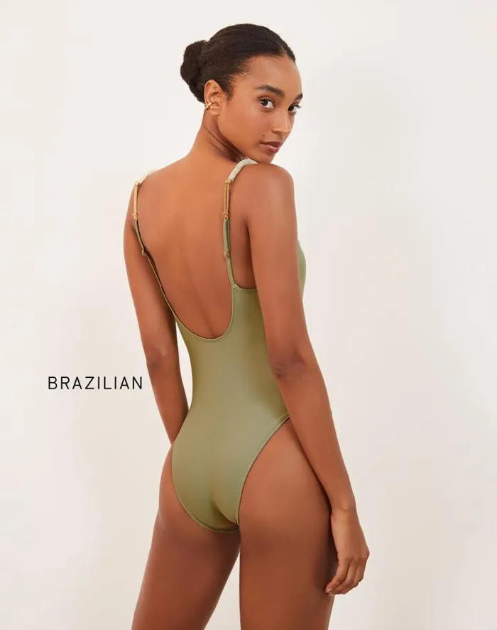 Bottoms Women ViX Paula Hermanny Brooke Li One Piece 8211 Olivine