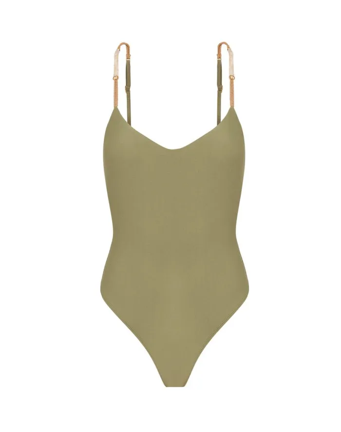 Bottoms Women ViX Paula Hermanny Brooke Li One Piece 8211 Olivine