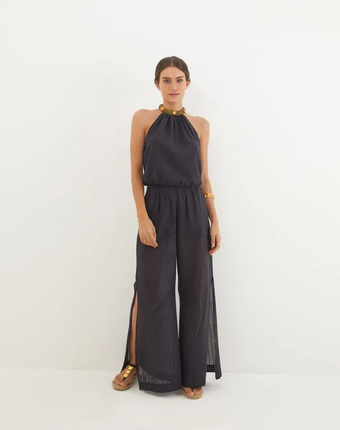 Bottoms Women ViX Paula Hermanny Cecilia Pants 8211 Black