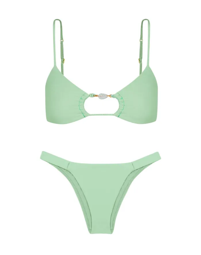 Bottoms Women ViX Paula Hermanny Fany Bottom 8211 Pastel Mint
