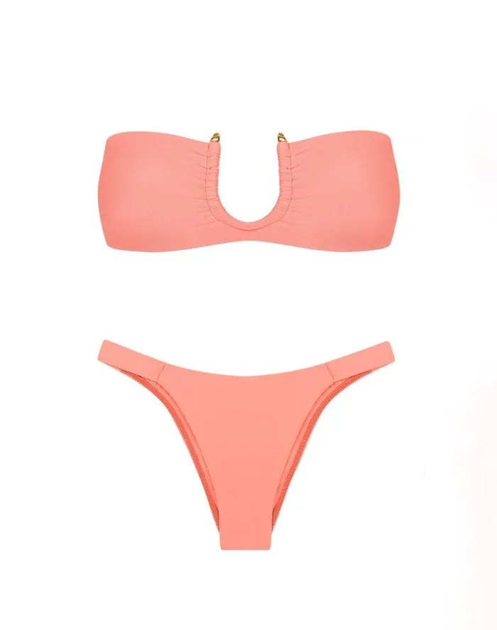 Bottoms Women ViX Paula Hermanny Fany Bottom 8211 Peach