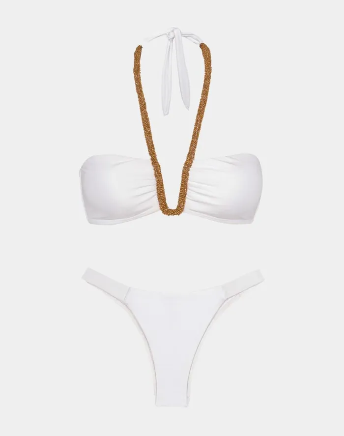 Bottoms Women ViX Paula Hermanny Fany Bottom 8211 White