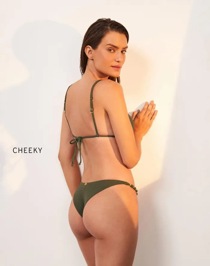 Bottoms Women ViX Paula Hermanny Firenze Beads Bottom 8211 Evergreen