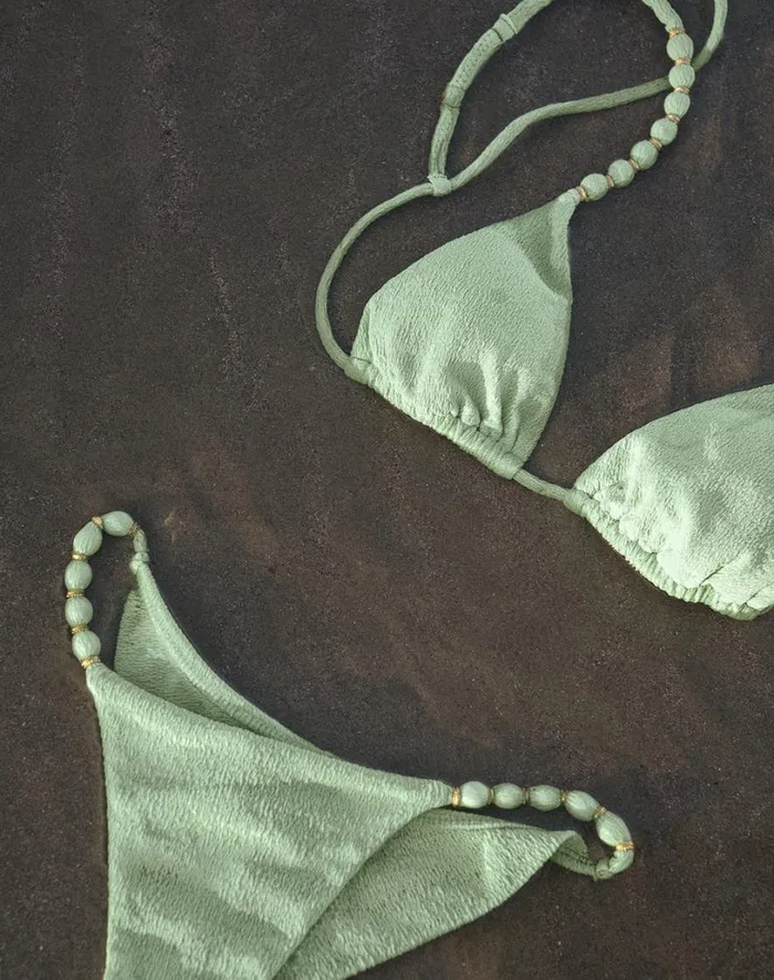 Bottoms Women ViX Paula Hermanny Firenze Beads Bottom 8211 Pastel Mint