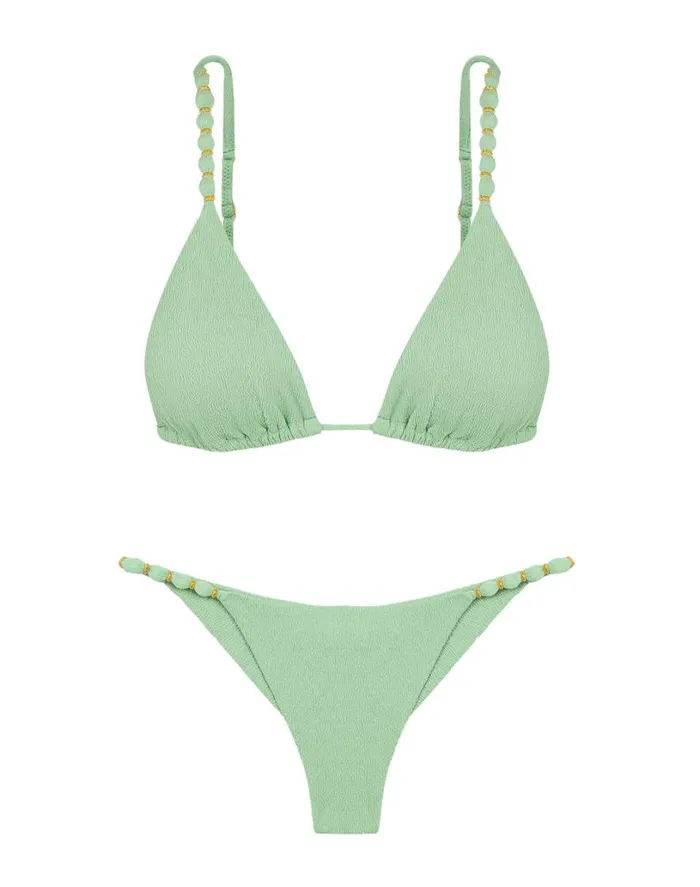 Bottoms Women ViX Paula Hermanny Firenze Beads Bottom 8211 Pastel Mint