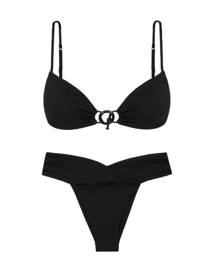 Bottoms Women ViX Paula Hermanny Firenze Beta Bottom 8211 Black