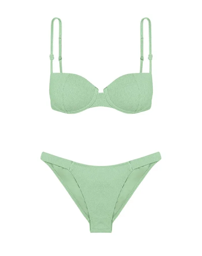 Bottoms Women ViX Paula Hermanny Firenze Fany Bottom 8211 Pastel Mint