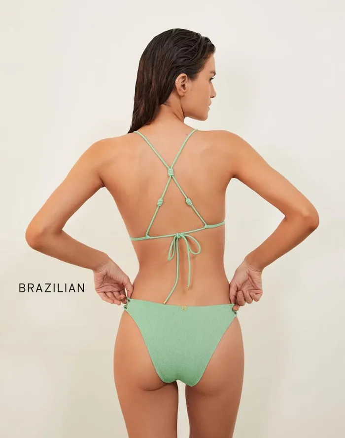 Bottoms Women ViX Paula Hermanny Firenze Gwen Bottom 8211 Pastel Mint