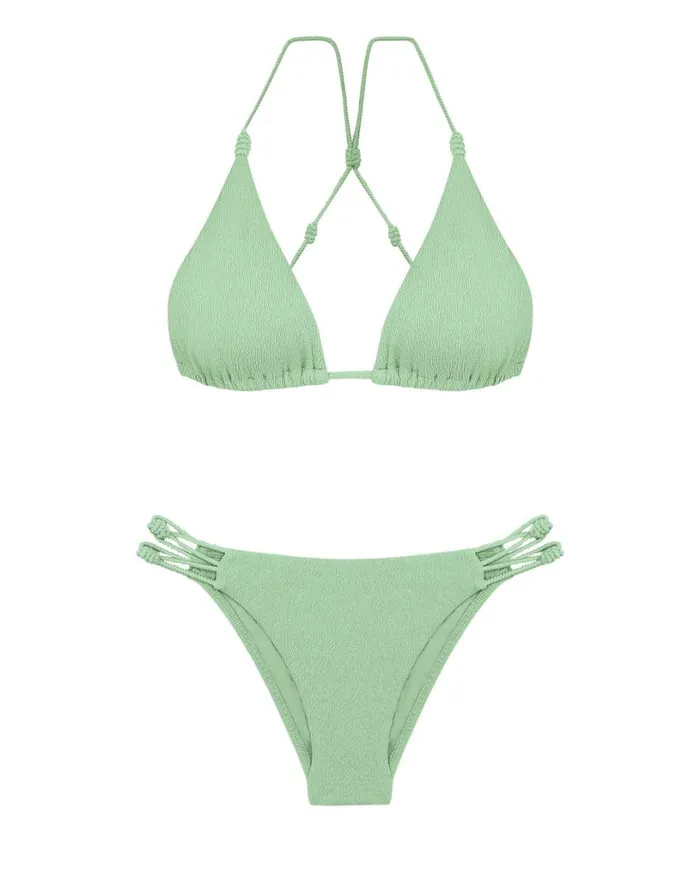 Bottoms Women ViX Paula Hermanny Firenze Gwen Bottom 8211 Pastel Mint