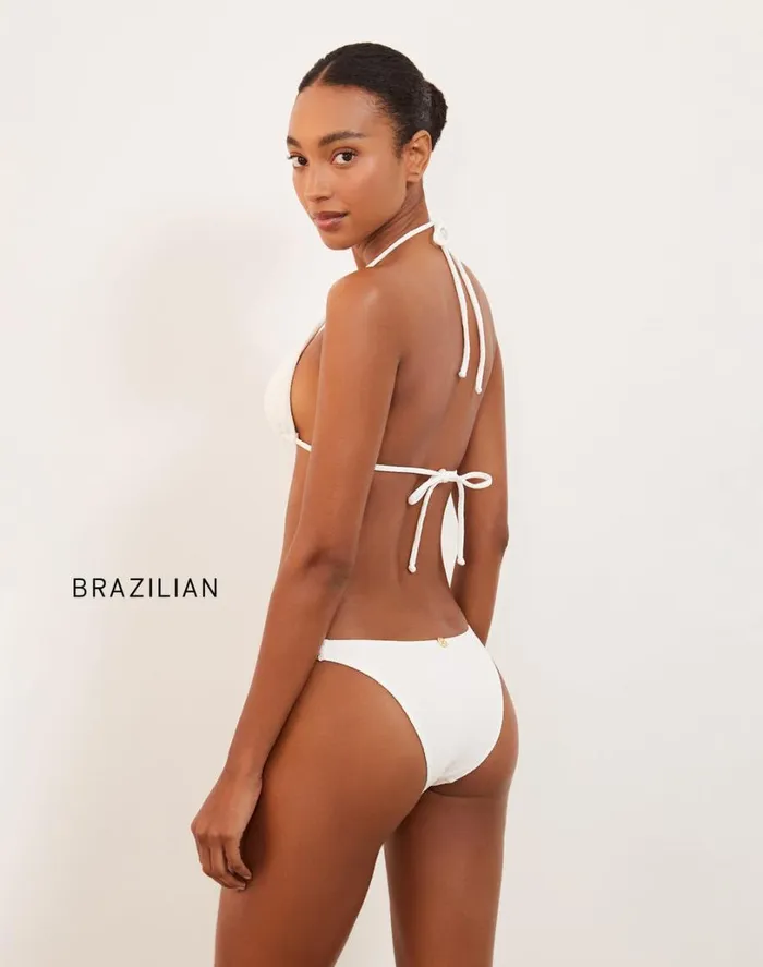 Bottoms Women ViX Paula Hermanny Firenze Mandy Bottom 8211 White