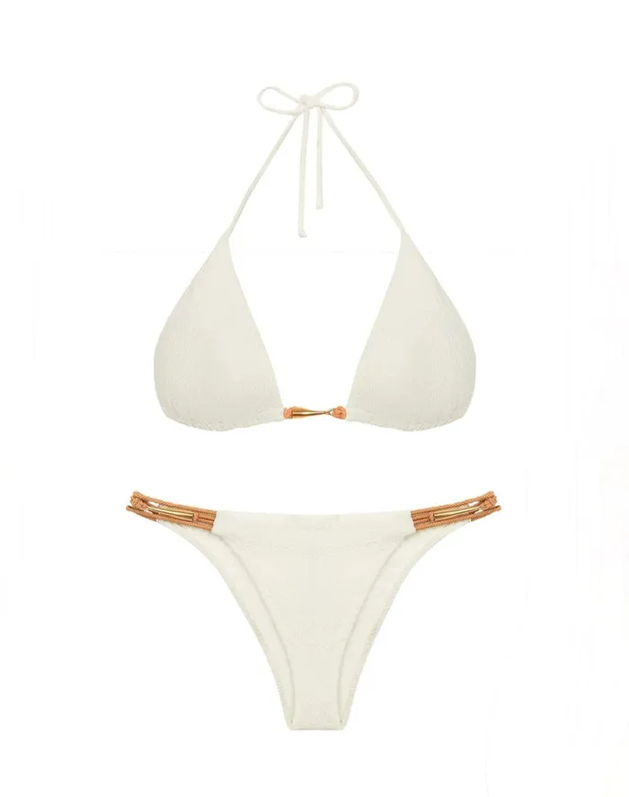 Bottoms Women ViX Paula Hermanny Firenze Mandy Bottom 8211 White