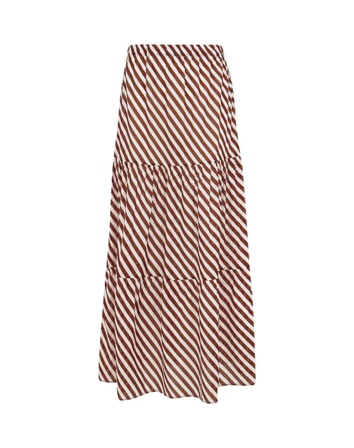 Bottoms Women ViX Paula Hermanny Helen Long Skirt 8211 Boardwalk