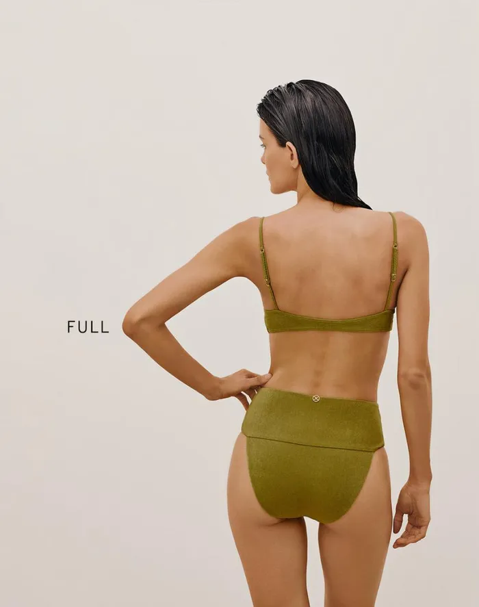 Bottoms Women ViX Paula Hermanny Jessica Hot Pant Bottom 8211 Avocado