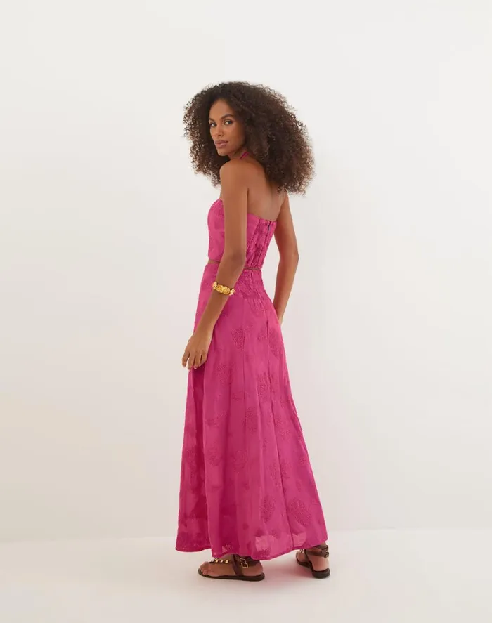 Bottoms Women ViX Paula Hermanny Jordana Long Skirt 8211 Orchid