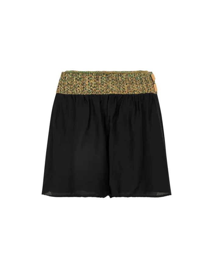 Bottoms Women ViX Paula Hermanny Kasey Shorts 8211 Black