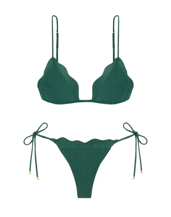 Bottoms Women ViX Paula Hermanny Lou Tie Side Bottom 8211 Jasper