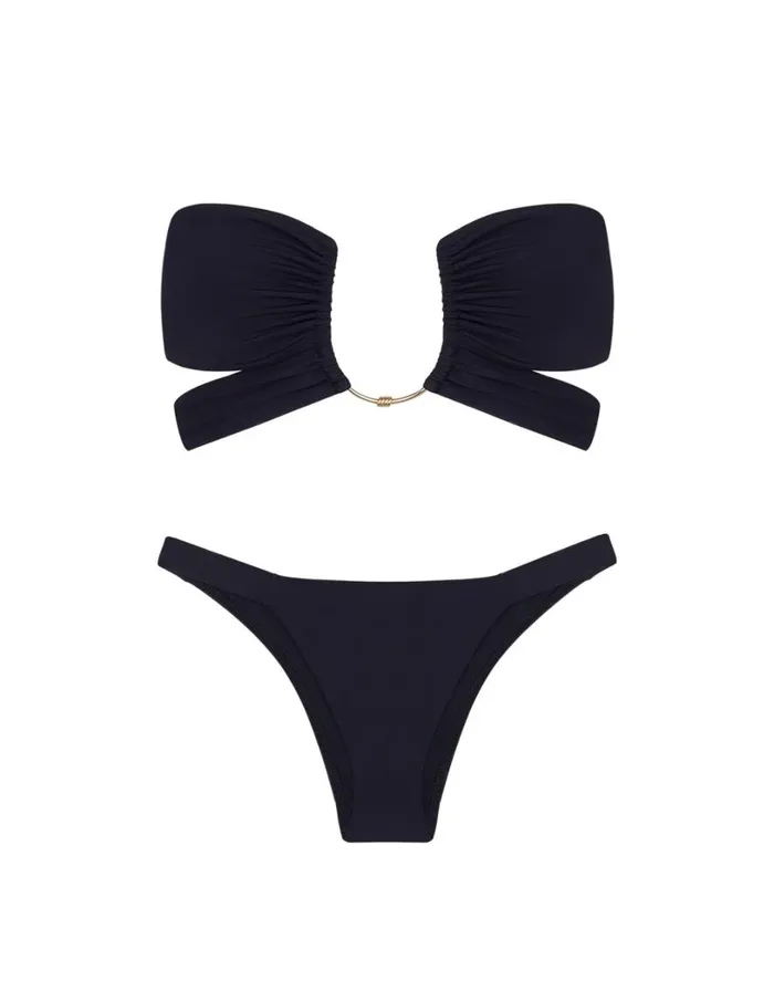 Bottoms Women ViX Paula Hermanny Matte Fany Bottom 8211 Black