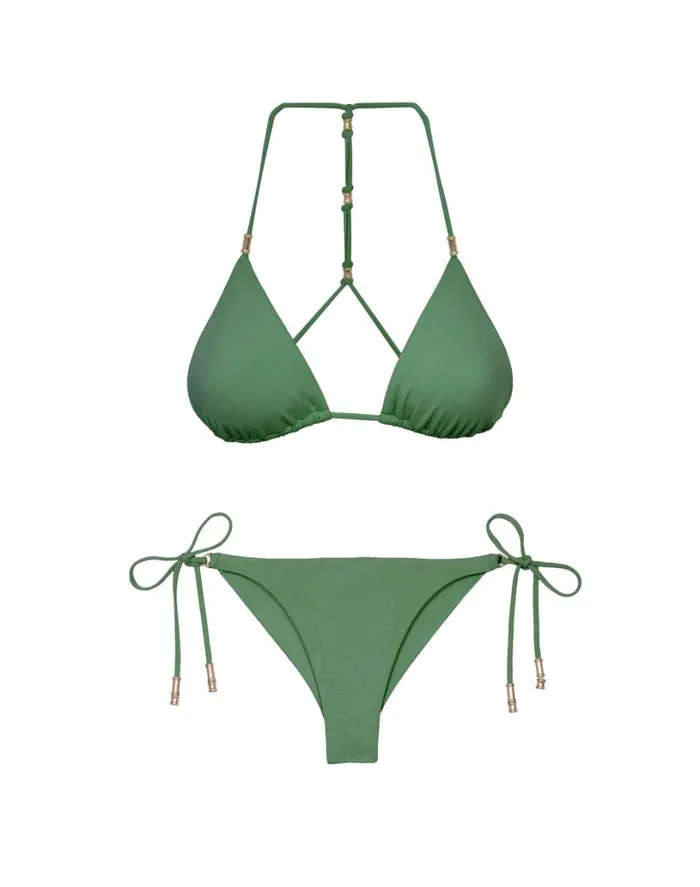 Bottoms Women ViX Paula Hermanny Shaye Tie Side Bottom 8211 Aspen