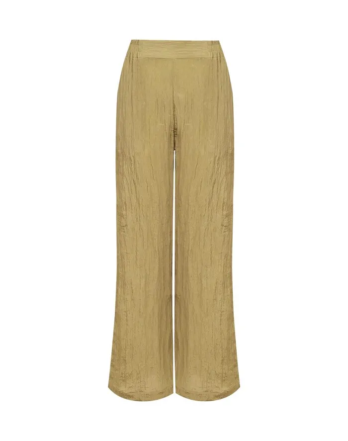 Bottoms Women ViX Paula Hermanny Sky Pants 8211 Olivine