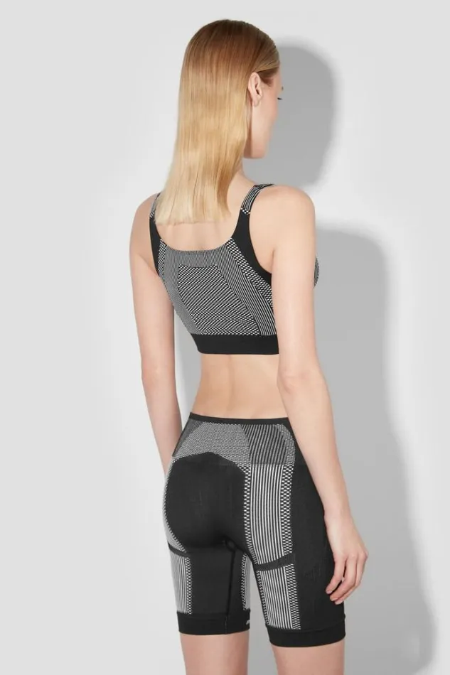 Bras Women MISBHV Sport Bra Top Blackwhite