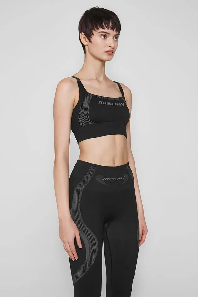 Bras Women MISBHV Sport Bra Top Muted Black